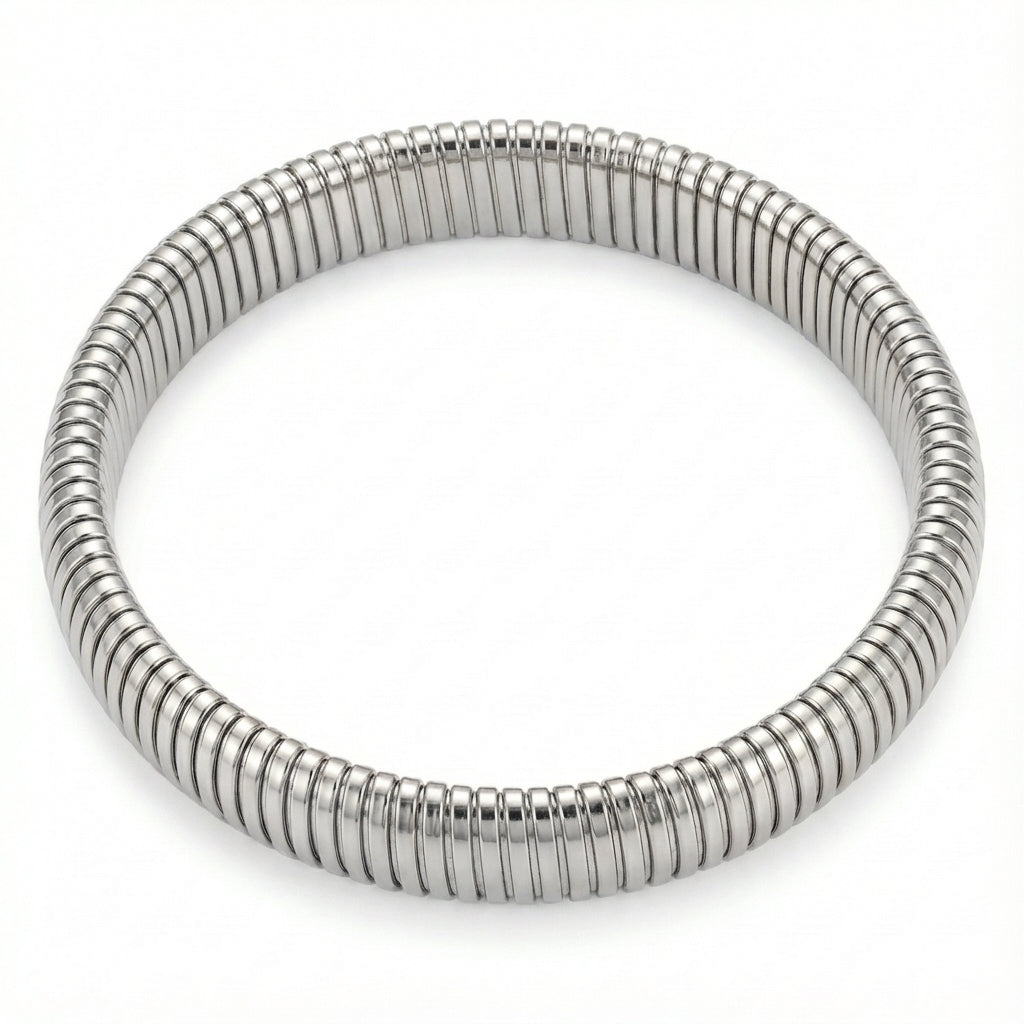 10mm Steel Solid Color Stainless Steel 18K Bracelets