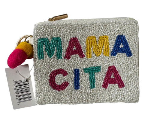 MAMACITA KEYCHAIN BEADED COIN PURSE