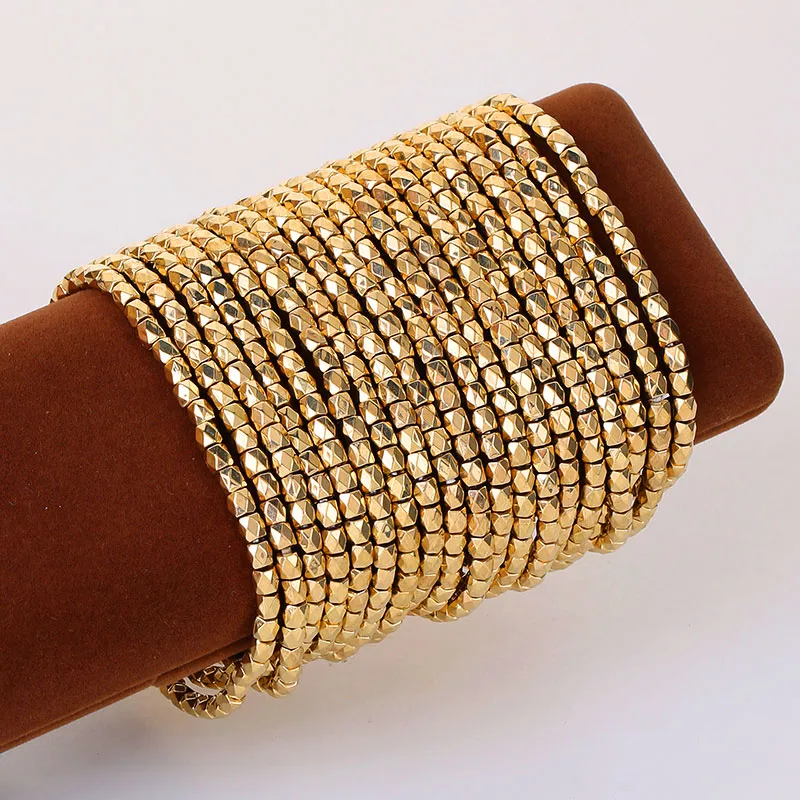CASUAL RETRO CLASSIC STYLE SOLID COLOR CCB BEADED CHAIN BEADED BRACELETS J-19445B