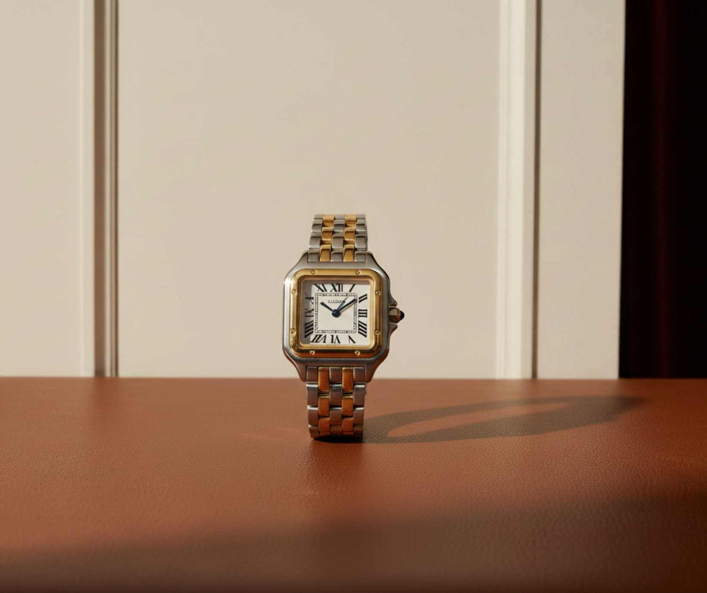 TWO TONE GOLD & STEEL WOMEN'S WATCHES WATERPROOF